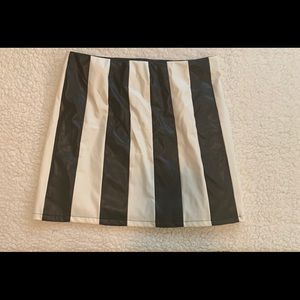 Faux Leather Skirt